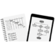 Project management thumbnail showing a flowchart in a computer and also a paper notepad with a handwritten timeline.